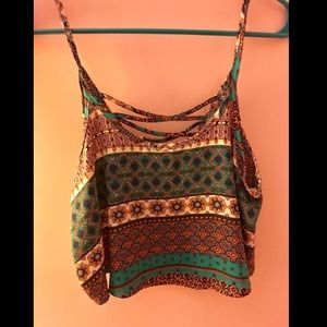 Aztec Crop Top
